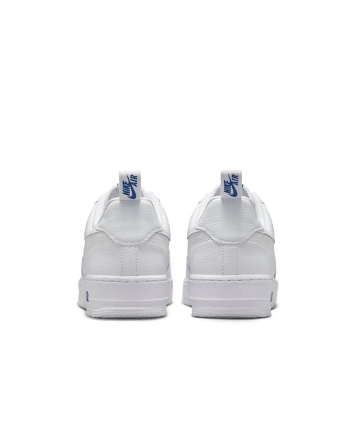 White Air Force 1 Low Cut Out 'Reflective Swoosh