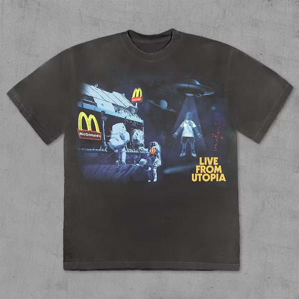Travis Scot McDonalds Tee