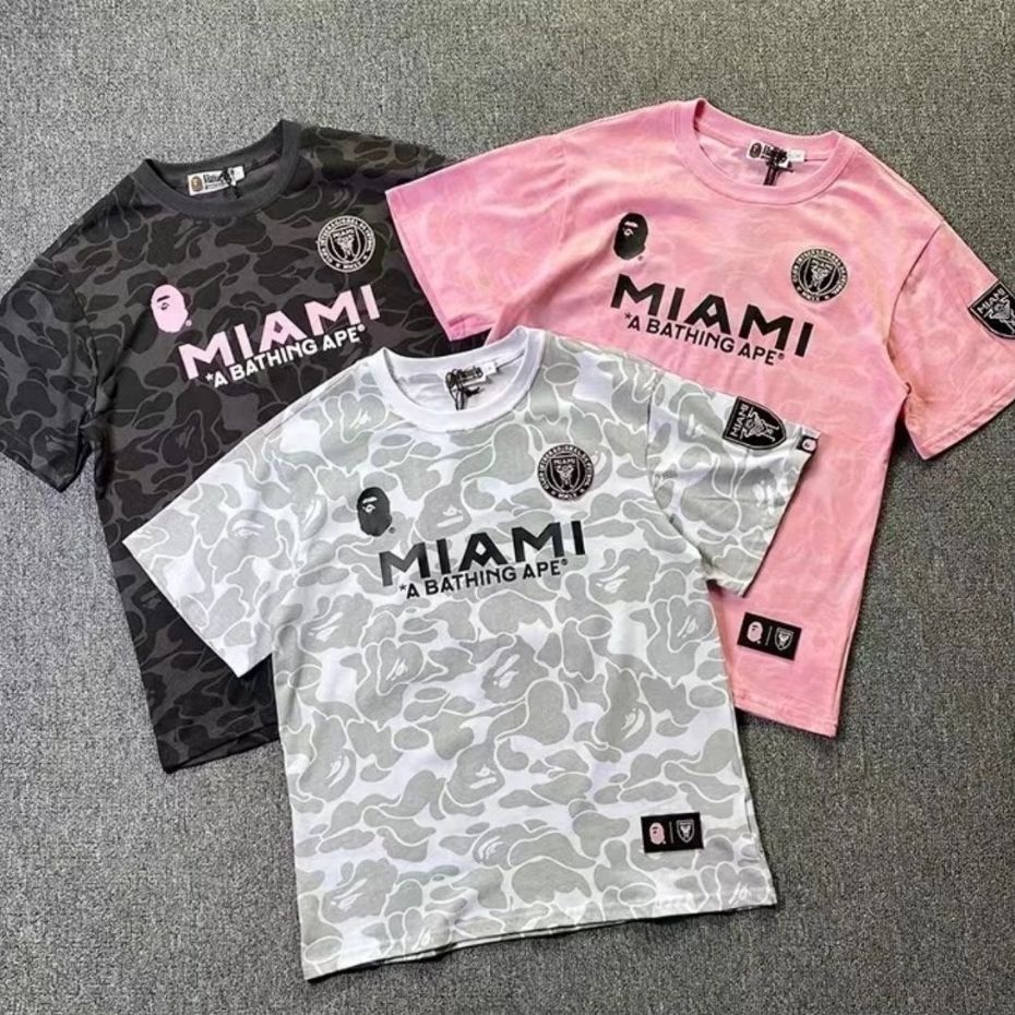 BAPE x MIAMI International Short Sleeve Unisex Top