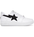 A Bathing Ape Bapesta M1 Low 'White Black'