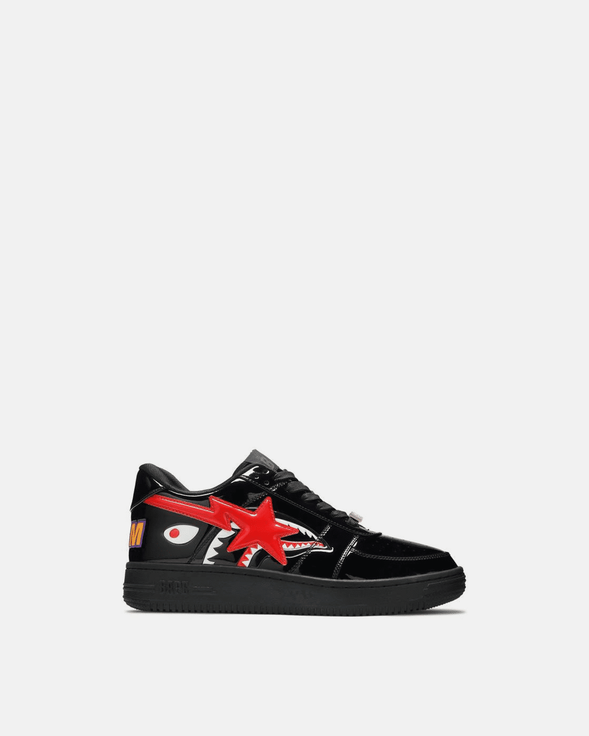 BAPE Bapesta Low M2 'Shark Face - Black'