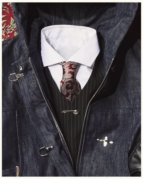 15OZ RAW JAPANESE DENIM CLASP JACKET