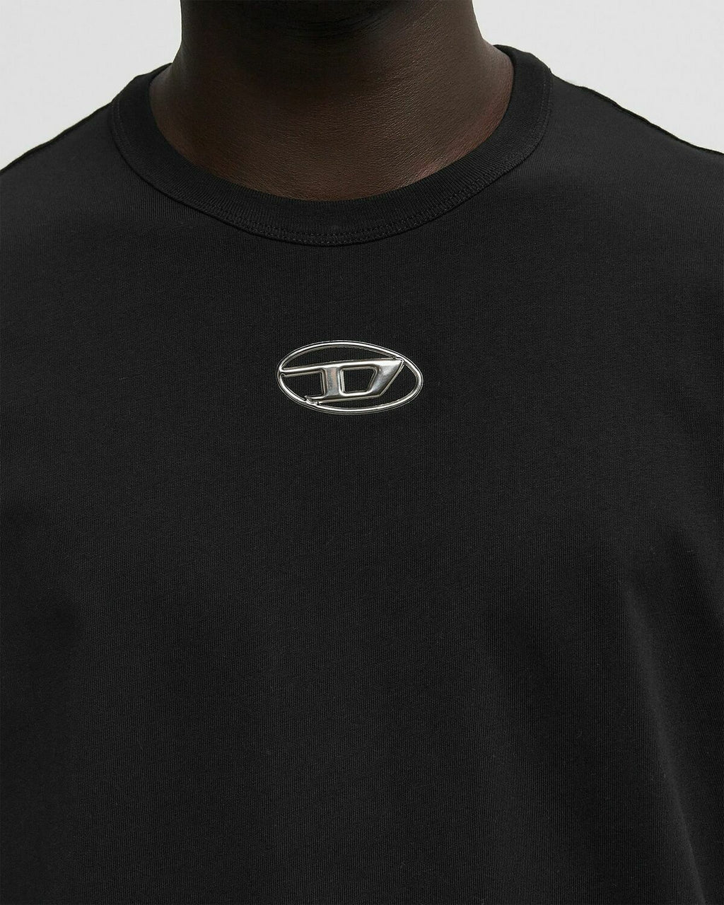 Diesel T-ADJUST-OD TEE Black Mens Shortsleefe