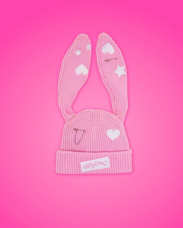 The Pink Floppy Beanie