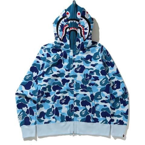 BAPE's Grid Camo Shark Full Zip Hoodie