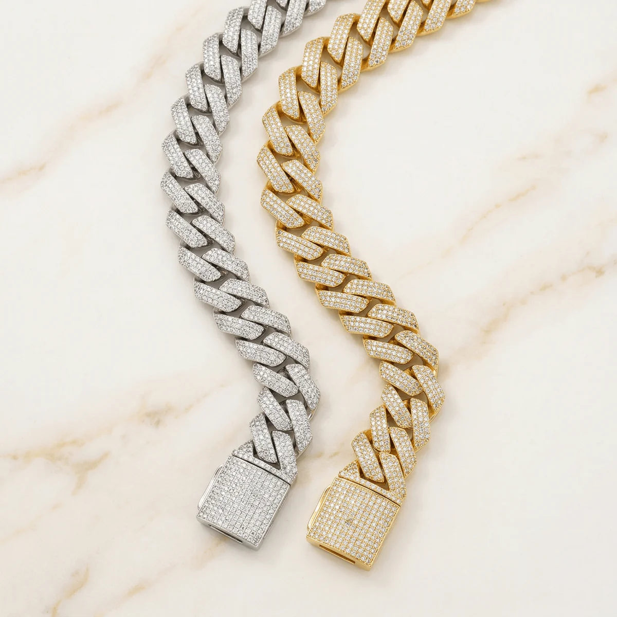 Moissanite Cuban Chain