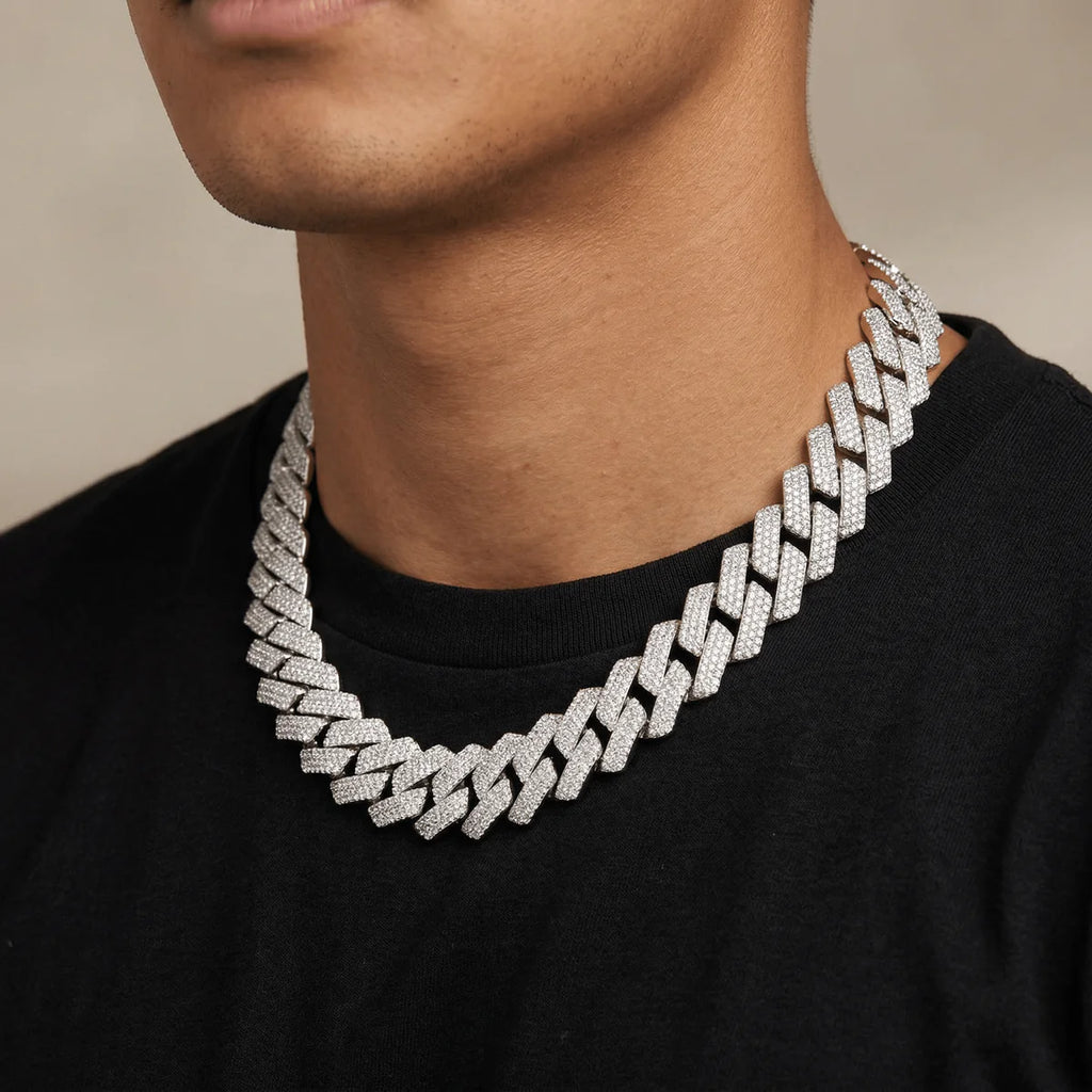 Moissanite Cuban Chain