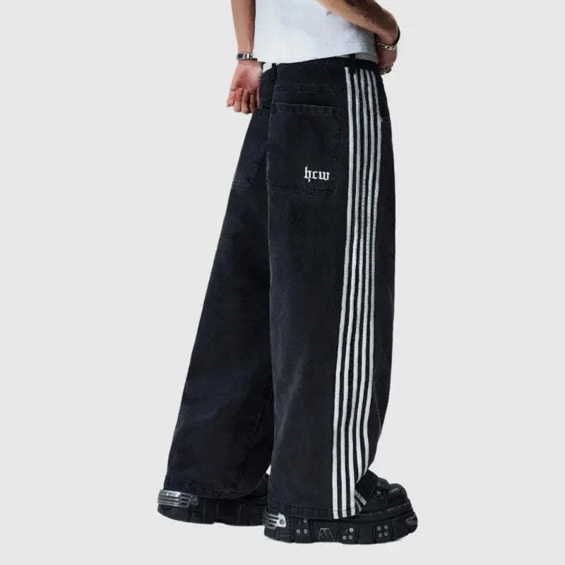 Baggy Jeans Striped
