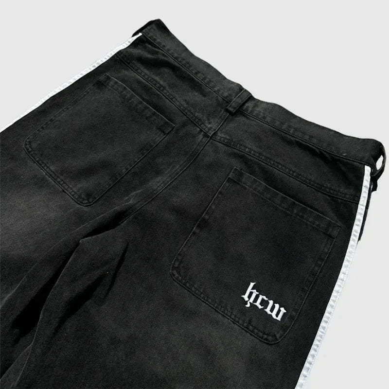 Baggy Jeans Striped